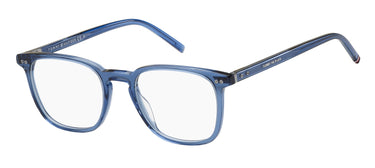 Premium Men Tommy Hilfiger Eyeglasses: TH 1814 - Blue Ruthenium - SpecSMART Eye Clinic (Diagonal View)
